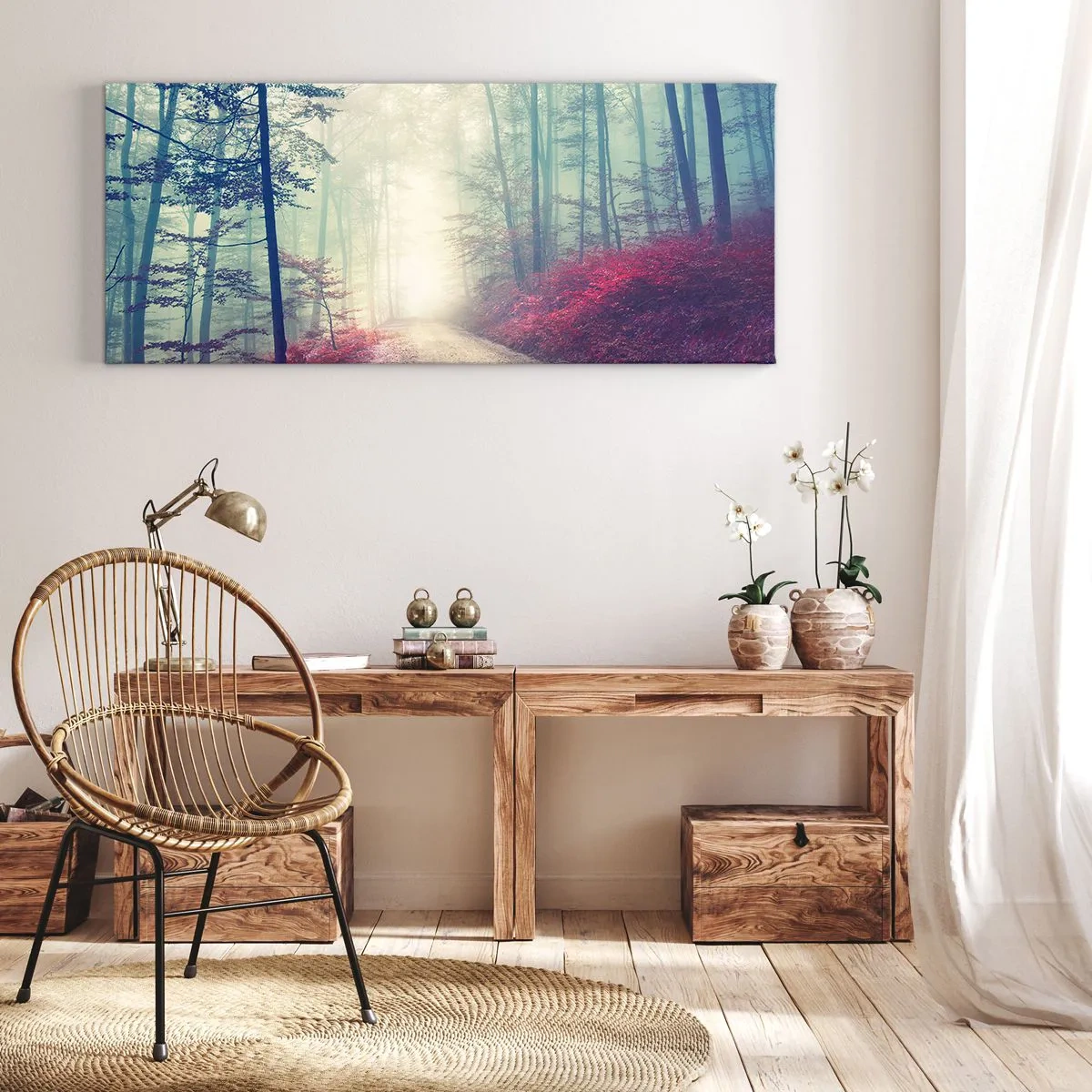 Canvas picture - Early Bird - 90x30 cm