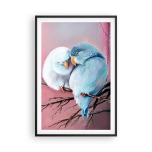 Poster in black frame - What Can We Add? - 61x91 cm