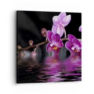Canvas picture - Lilac Reflection of Beauty - 30x30 cm
