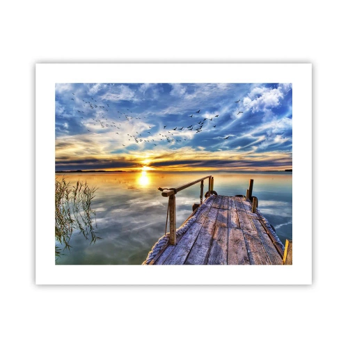 Poster - Wind is Taking a Break - 50x40 cm