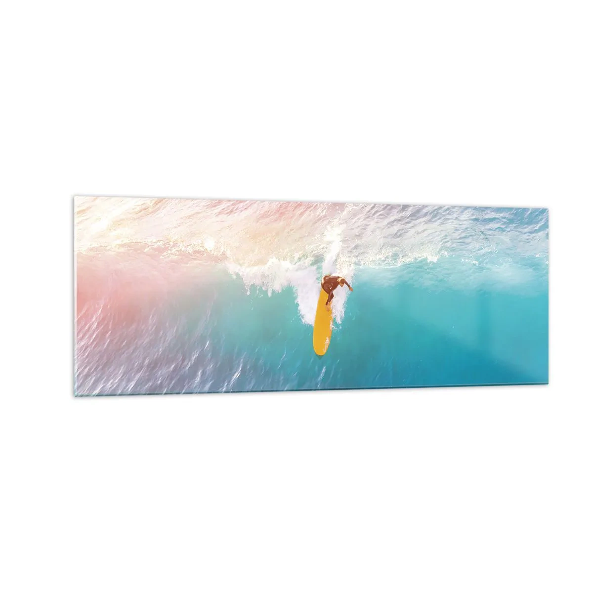 Glass picture - Ocean Rider - 140x50 cm