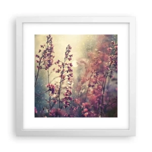 Poster in white frmae - Secret Garden - 30x30 cm