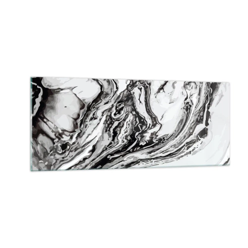 Glass picture - At the Beginning There Was Chaos - 100x40 cm
