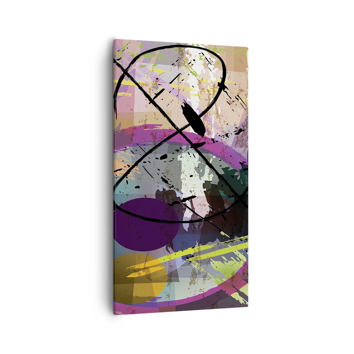 Canvas picture - Straight Ahead or Around - 55x100 cm