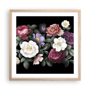 Poster in light oak frame - From an English Garden - 50x50 cm