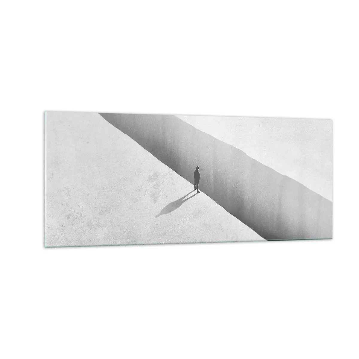 Glass picture - Clear Goal - 100x40 cm