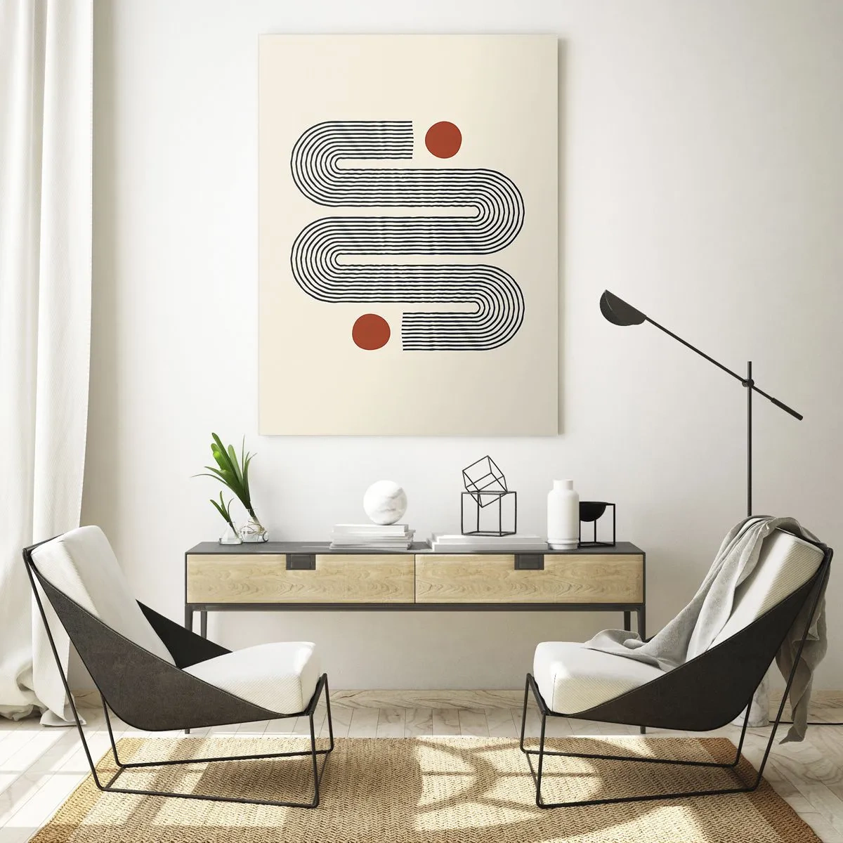 Glass picture - From Beginning till the End - 50x70 cm