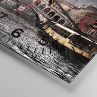 Clock face with numbers