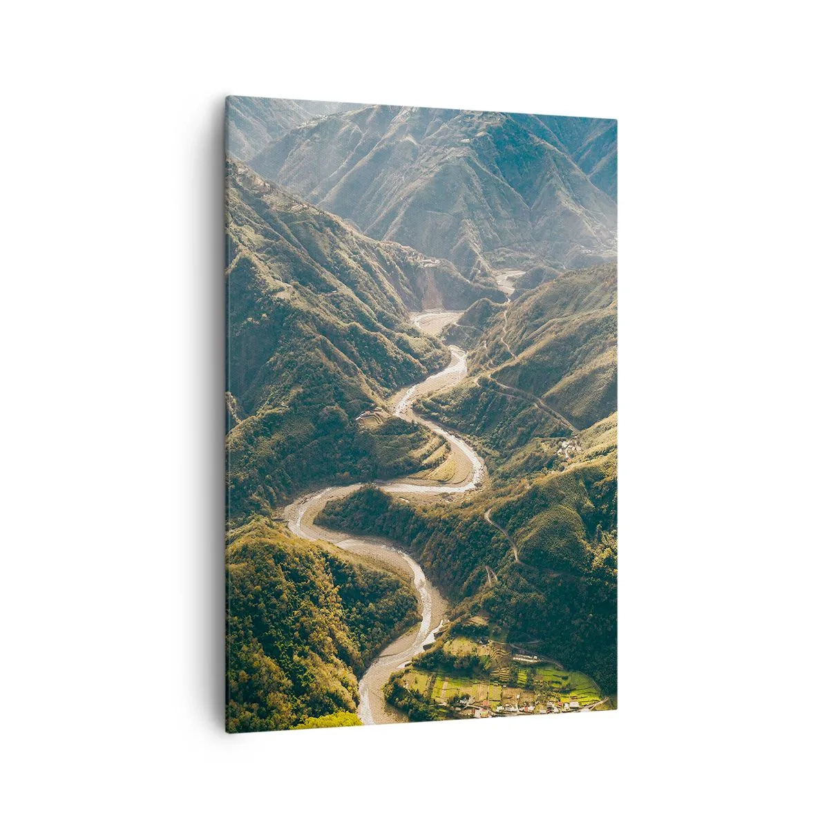 Canvas picture - Straight from the Heart of the Mountains - 70x100 cm