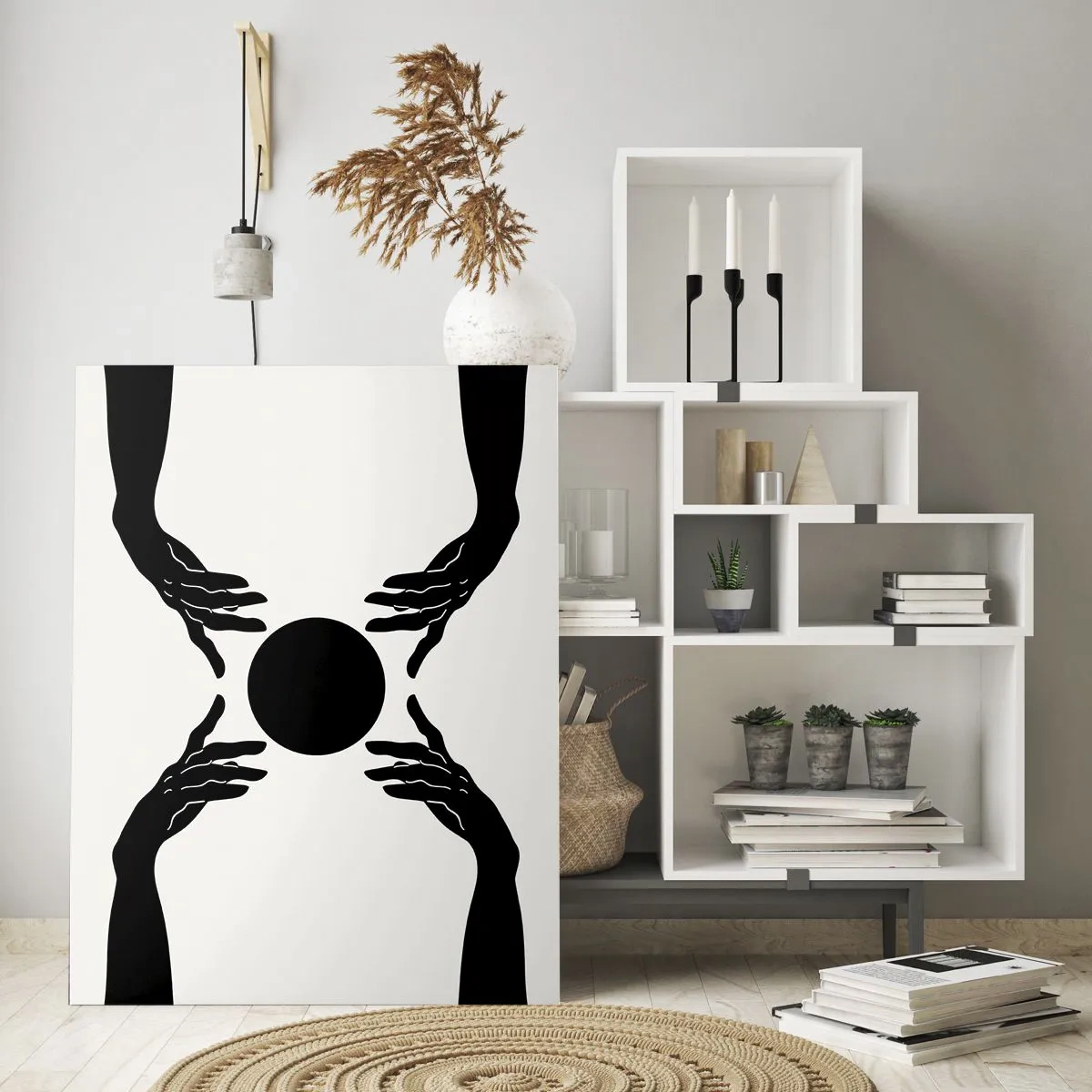 Glass picture - Secret Sign - 70x100 cm