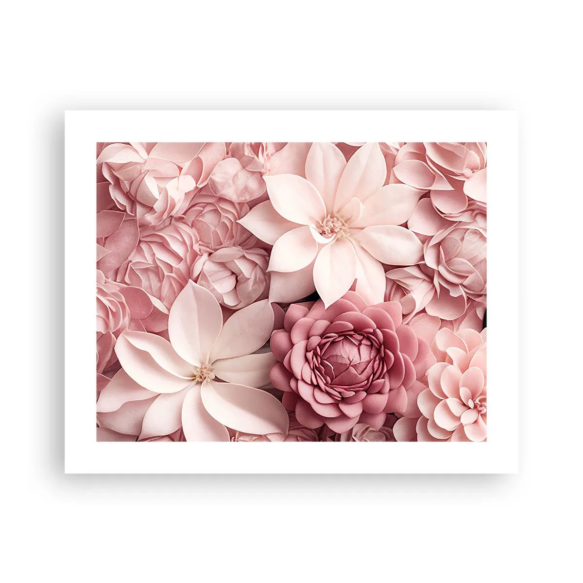 Poster - In Pink Petals - 50x40 cm