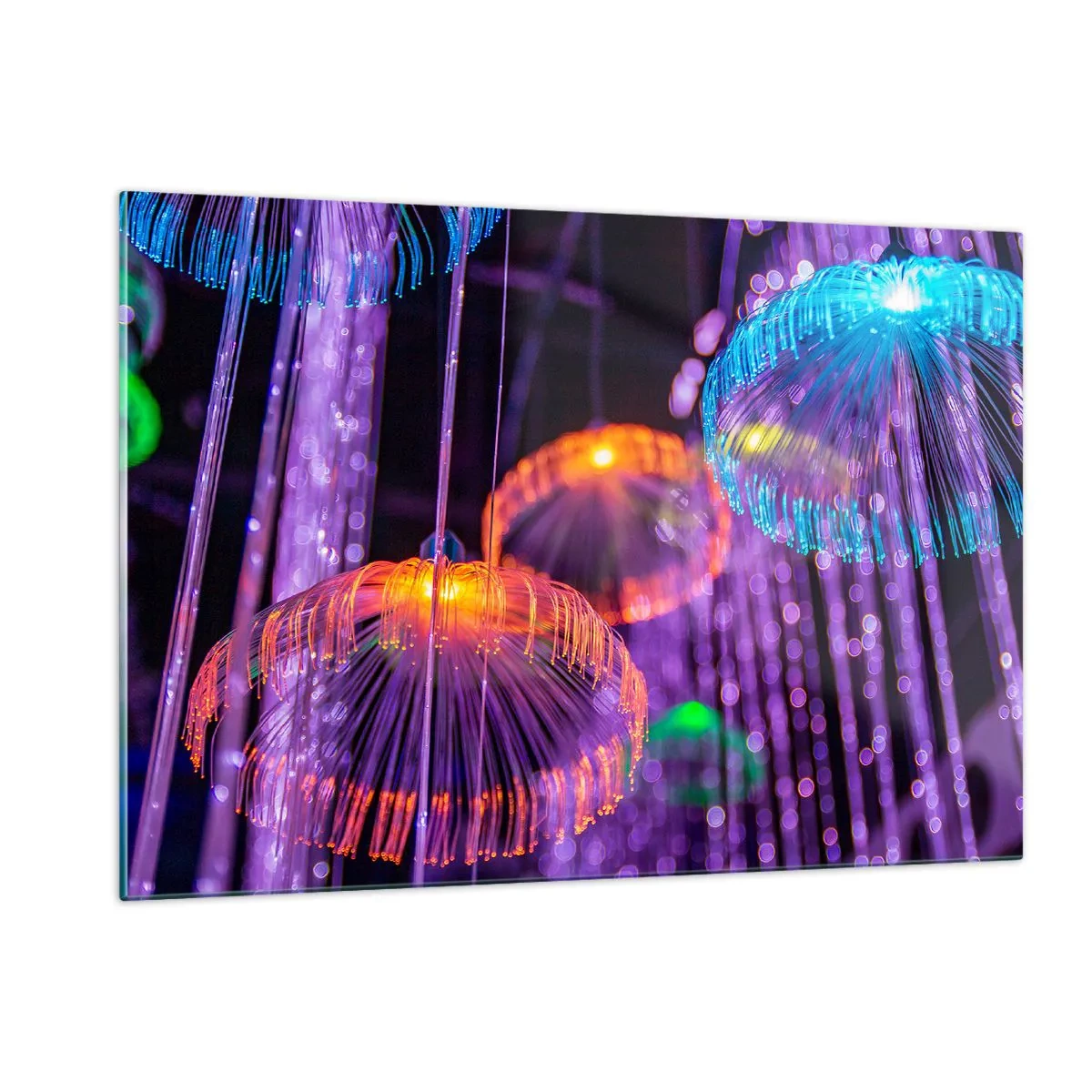Glass picture - Light Fountain - 120x80 cm