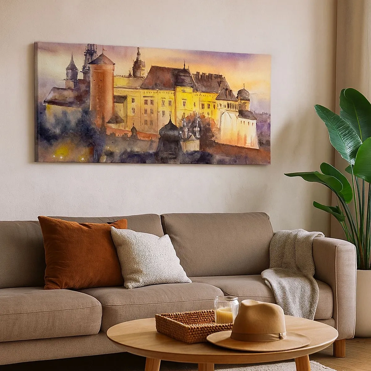 Canvas picture - History and Fairytale - 100x40 cm