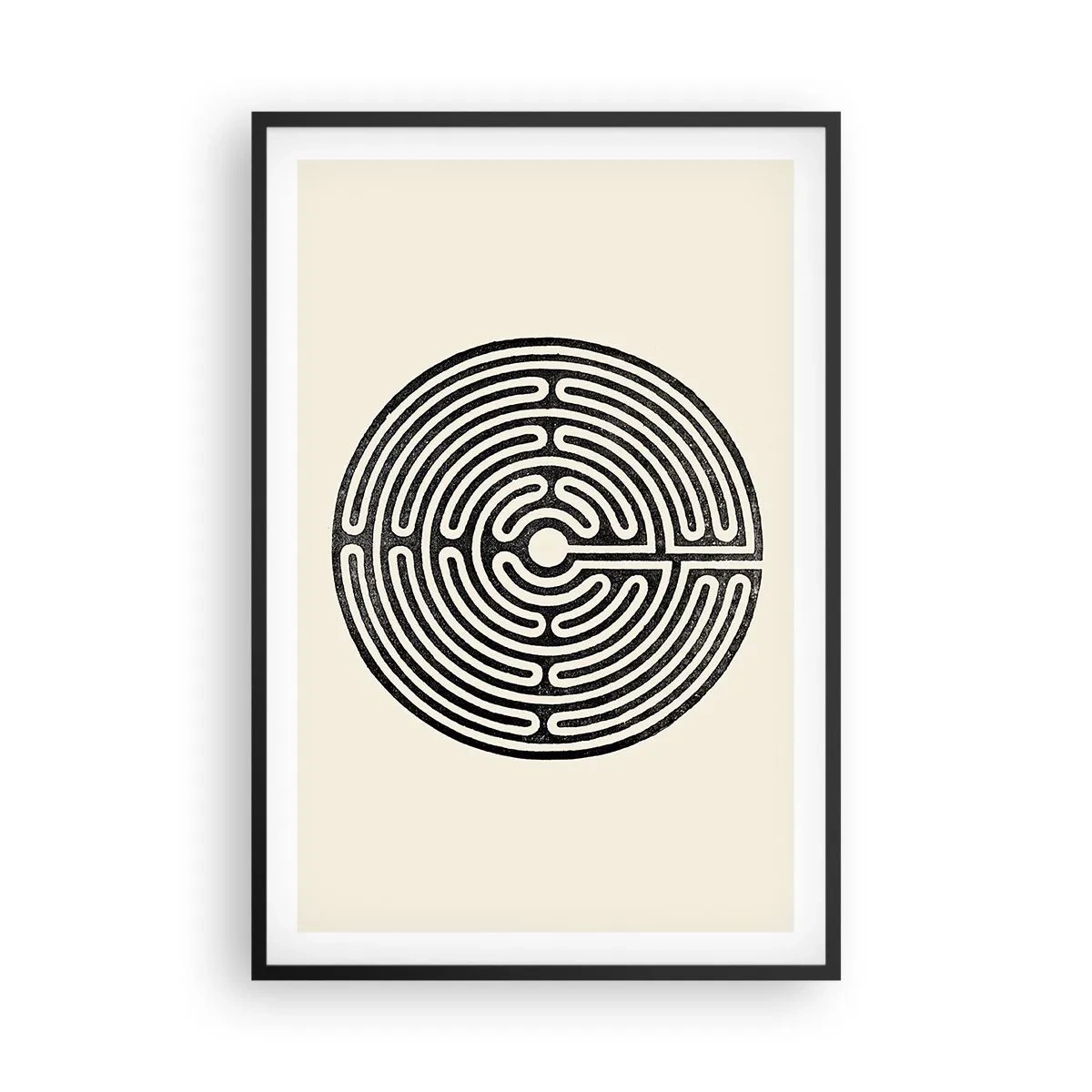 Poster in black frame - Mysterious Order - 61x91 cm