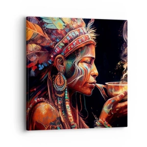 Canvas picture - Magical Ritual - 40x40 cm