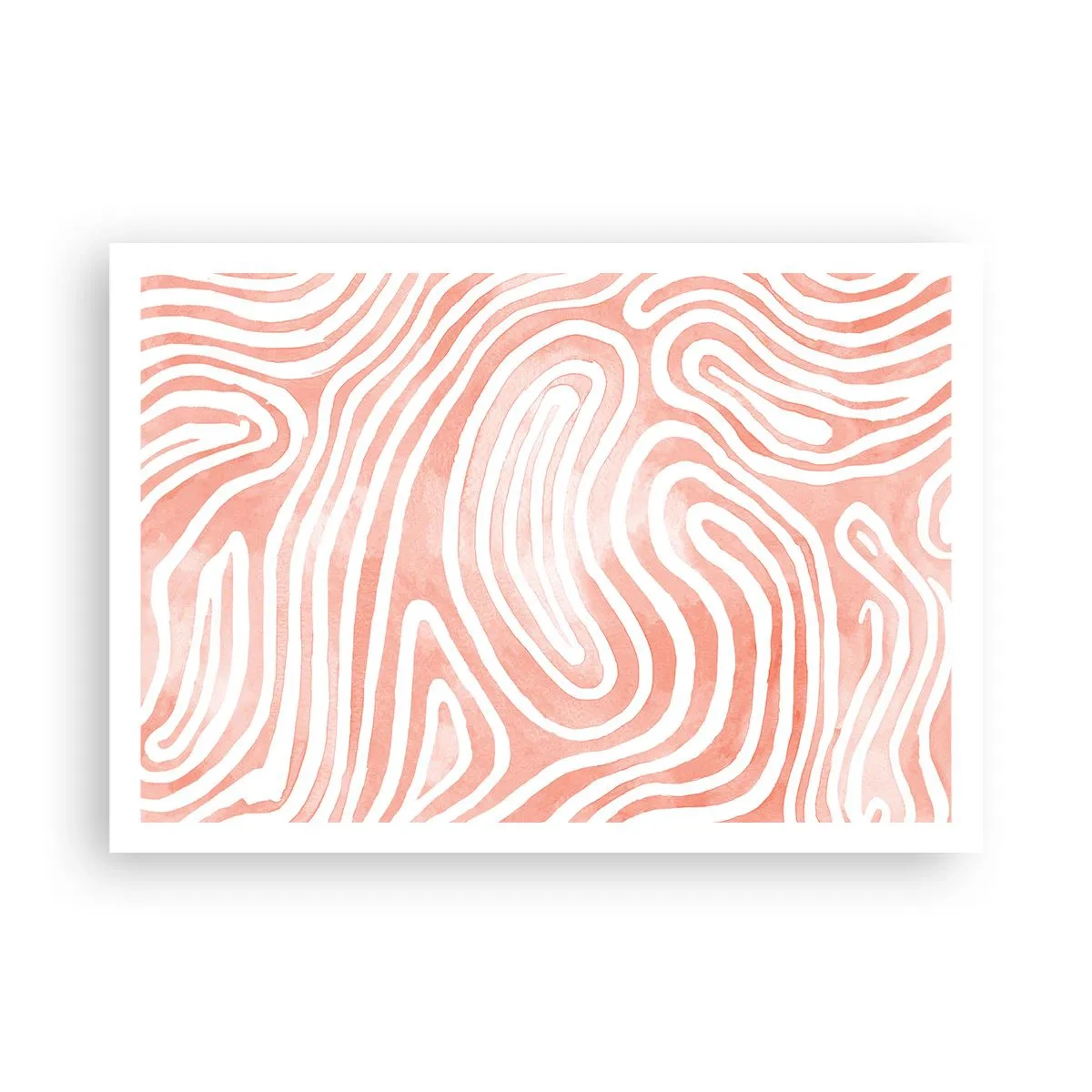 Poster - In a Coral Maze - 100x70 cm