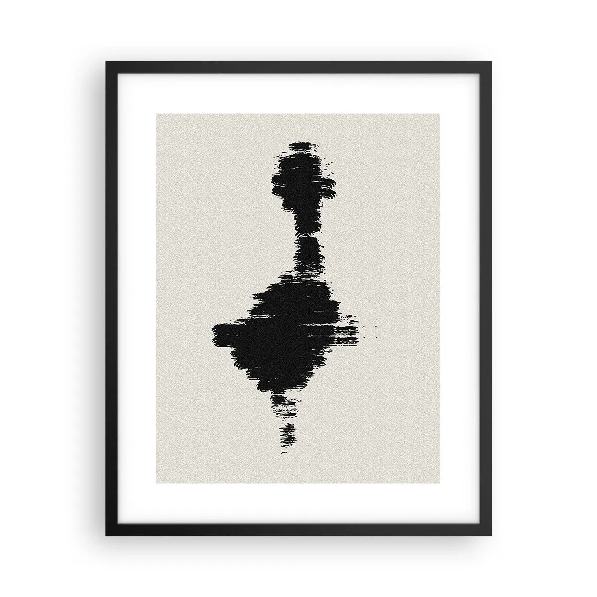 Poster in black frame - Vibrations of Imagination - 40x50 cm