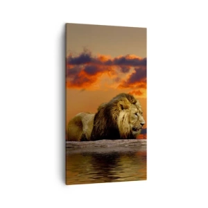 Canvas picture - The King of Nature - 45x80 cm
