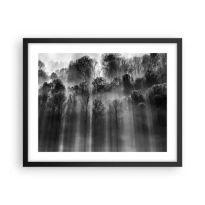 Poster in black frame - In the Streams of Light - 50x40 cm