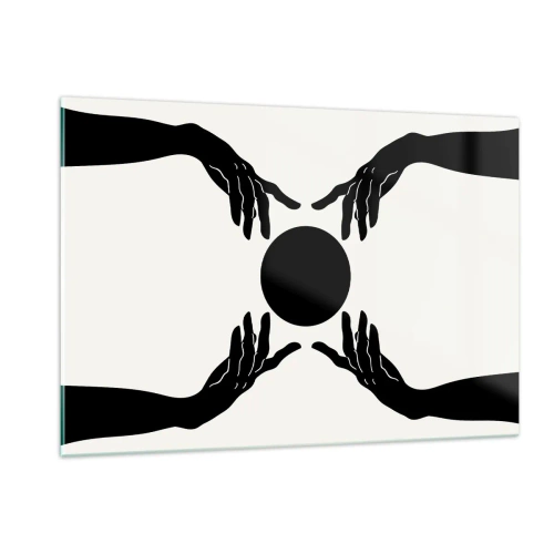 Glass picture - Secret Sign - 120x80 cm