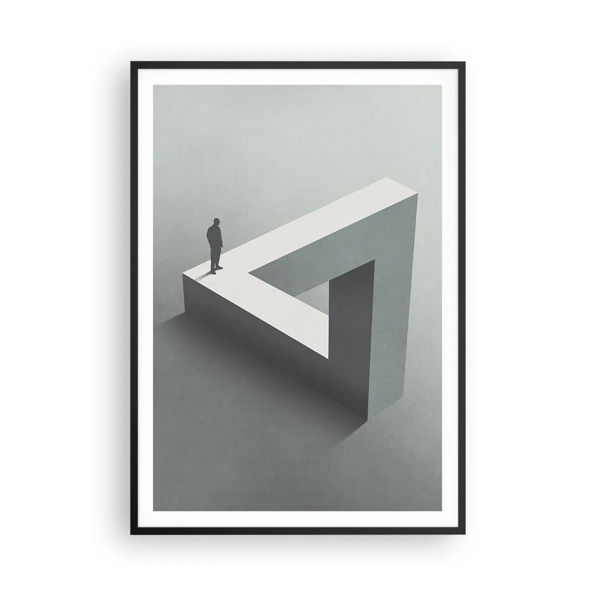 Poster in black frame - And Yet It Is Possible - 70x100 cm