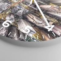 Clock face with numbers