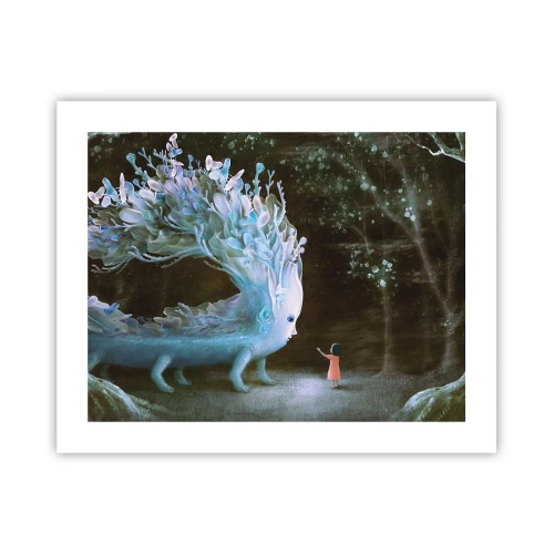 Poster - Fantastic Encounter - 50x40 cm