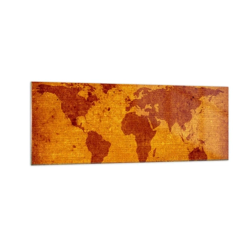 Glass picture - Invitation for Travel - 140x50 cm
