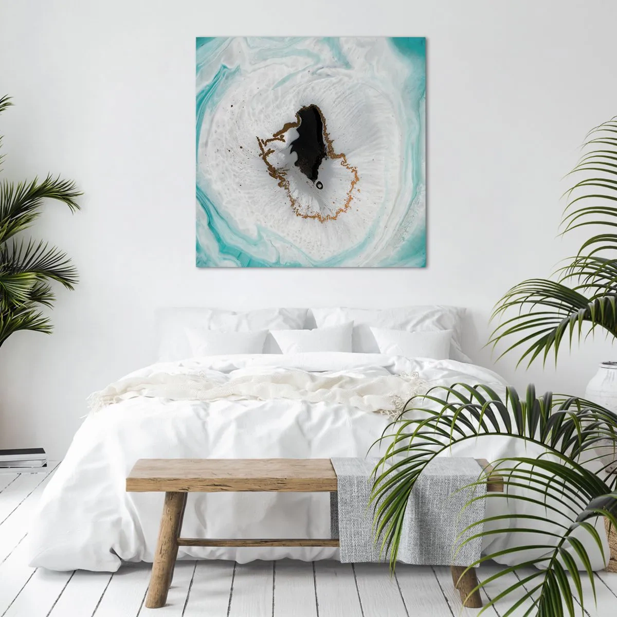 Canvas picture - Into de Deep - 40x40 cm