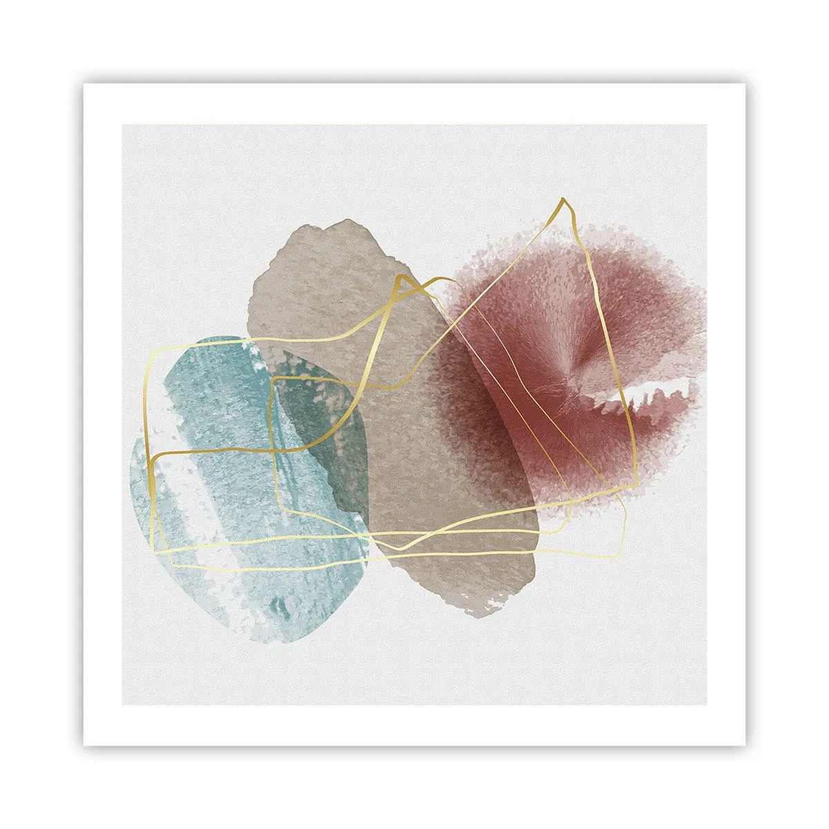 Poster - Beads of Space - 60x60 cm