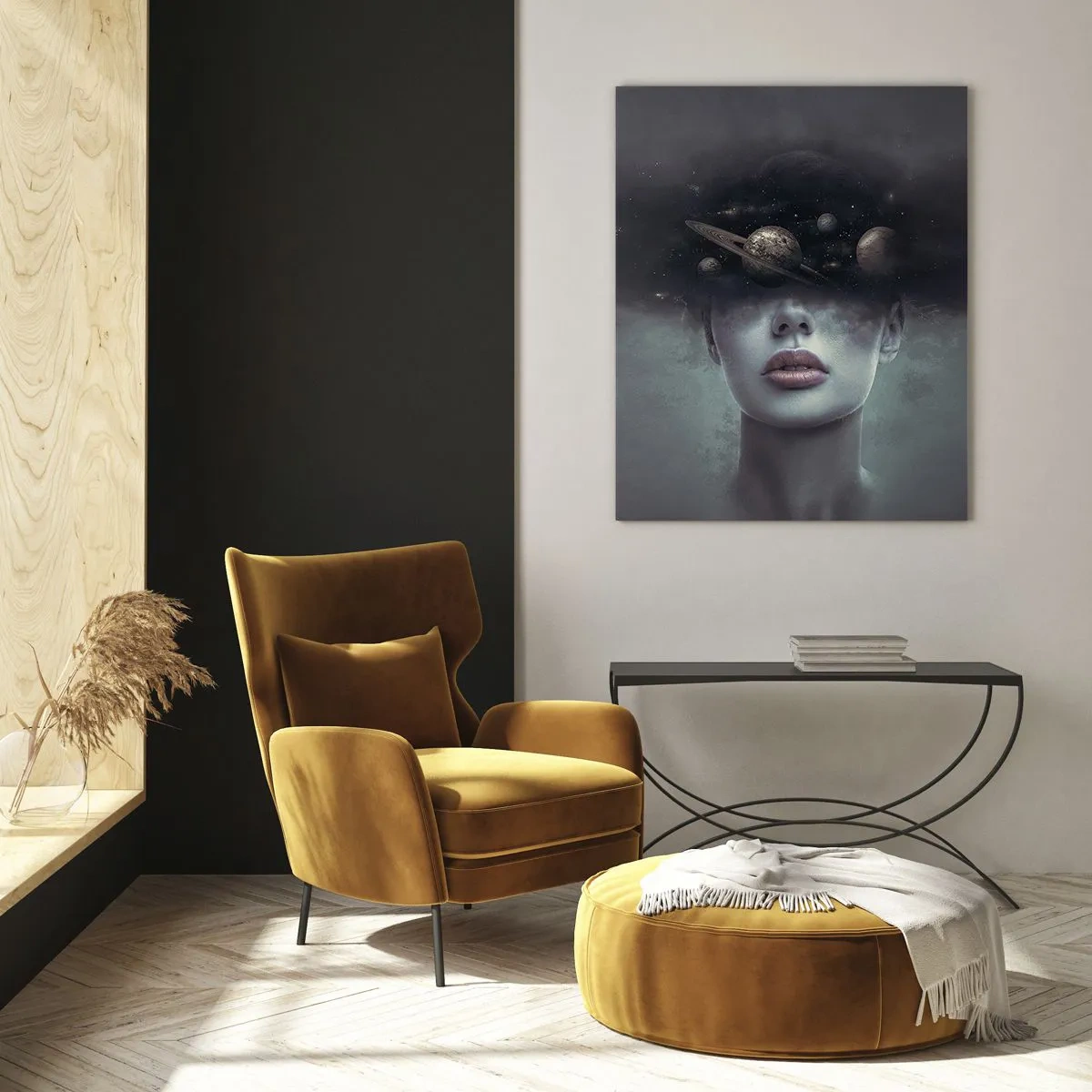 Glass picture - And Planets are Revolving… - 50x70 cm