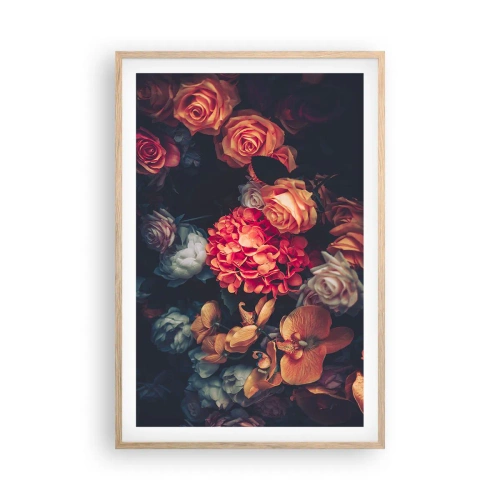Poster in light oak frame - Like at Dutch Masters - 61x91 cm