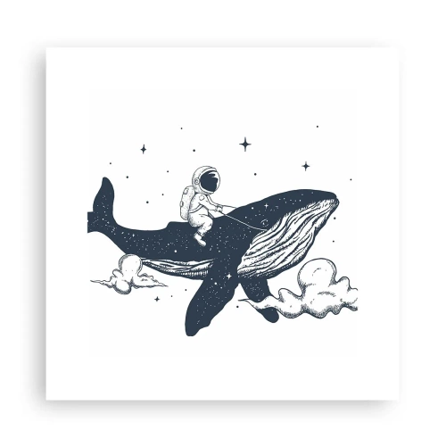 Poster - Space Adventure - 30x30 cm