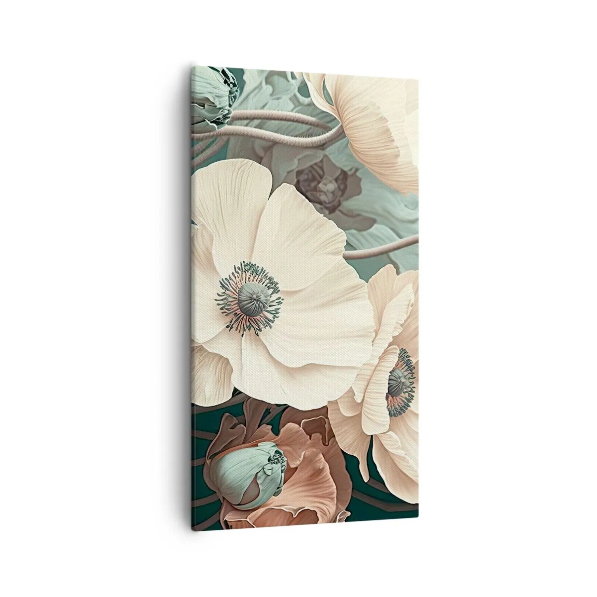 Canvas picture - Whisper of the Poppies - 55x100 cm