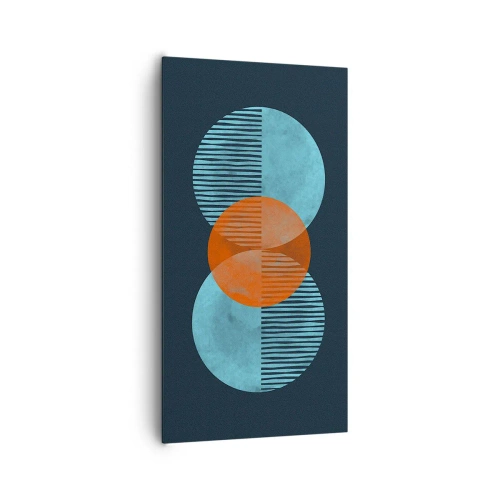 Canvas picture - Symmetrical Composition - 65x120 cm