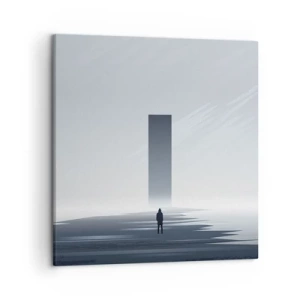 Canvas picture - Opportunity or Threat? - 50x50 cm
