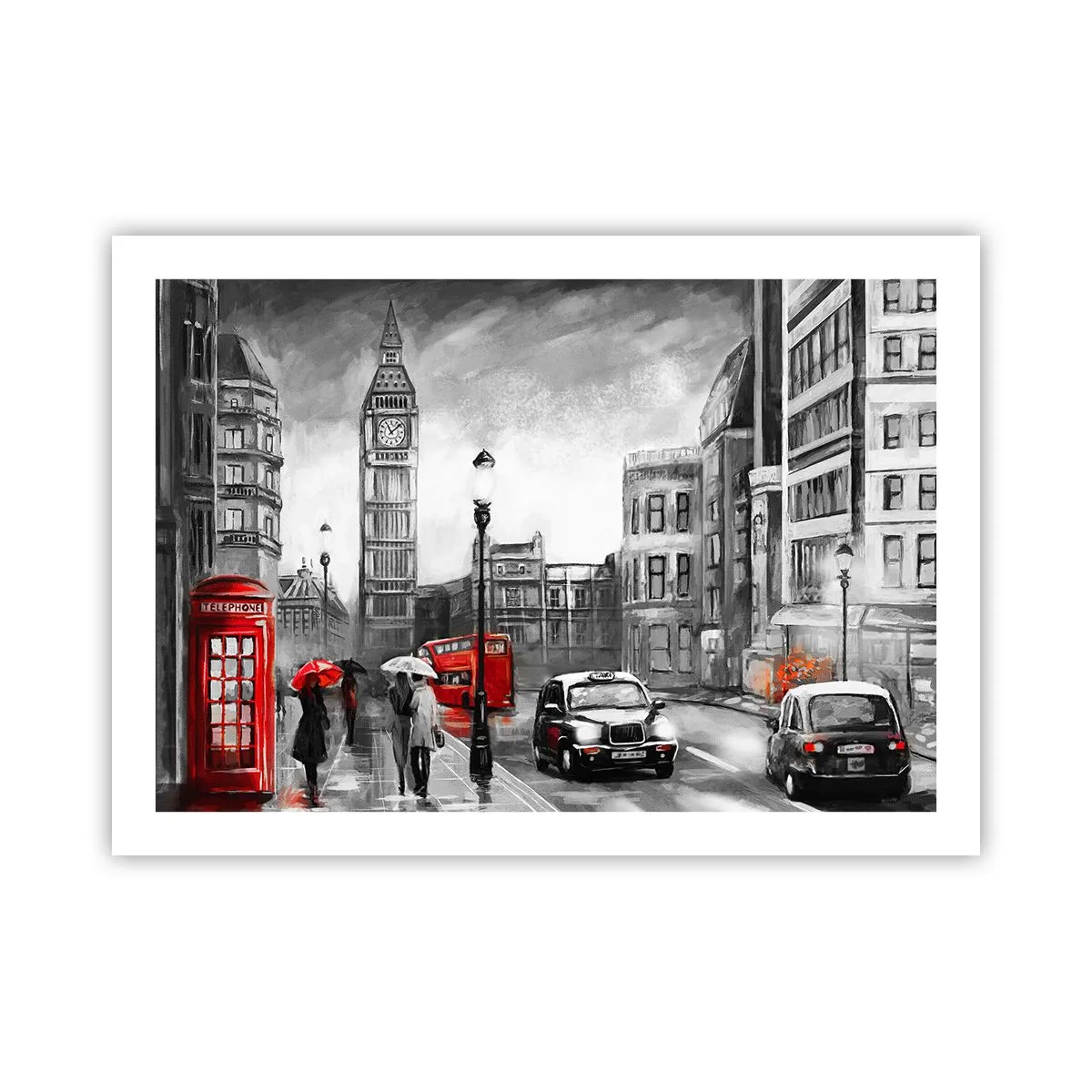 Poster - Not Such a Grey City - 70x50 cm