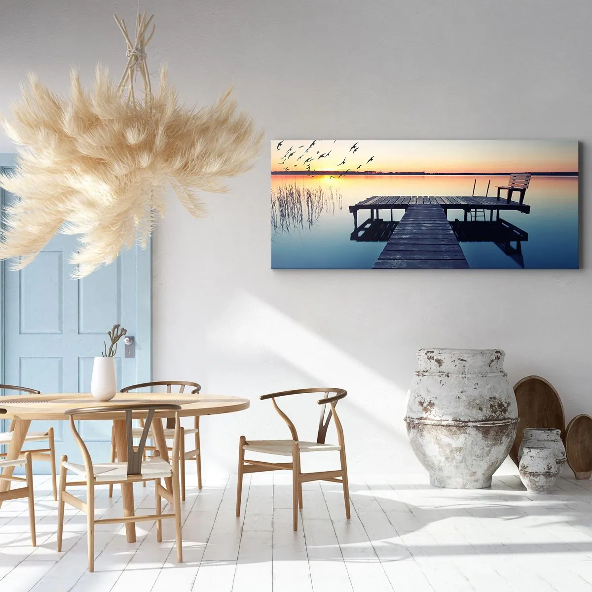 Canvas picture - It Was a Good Day - 160x50 cm