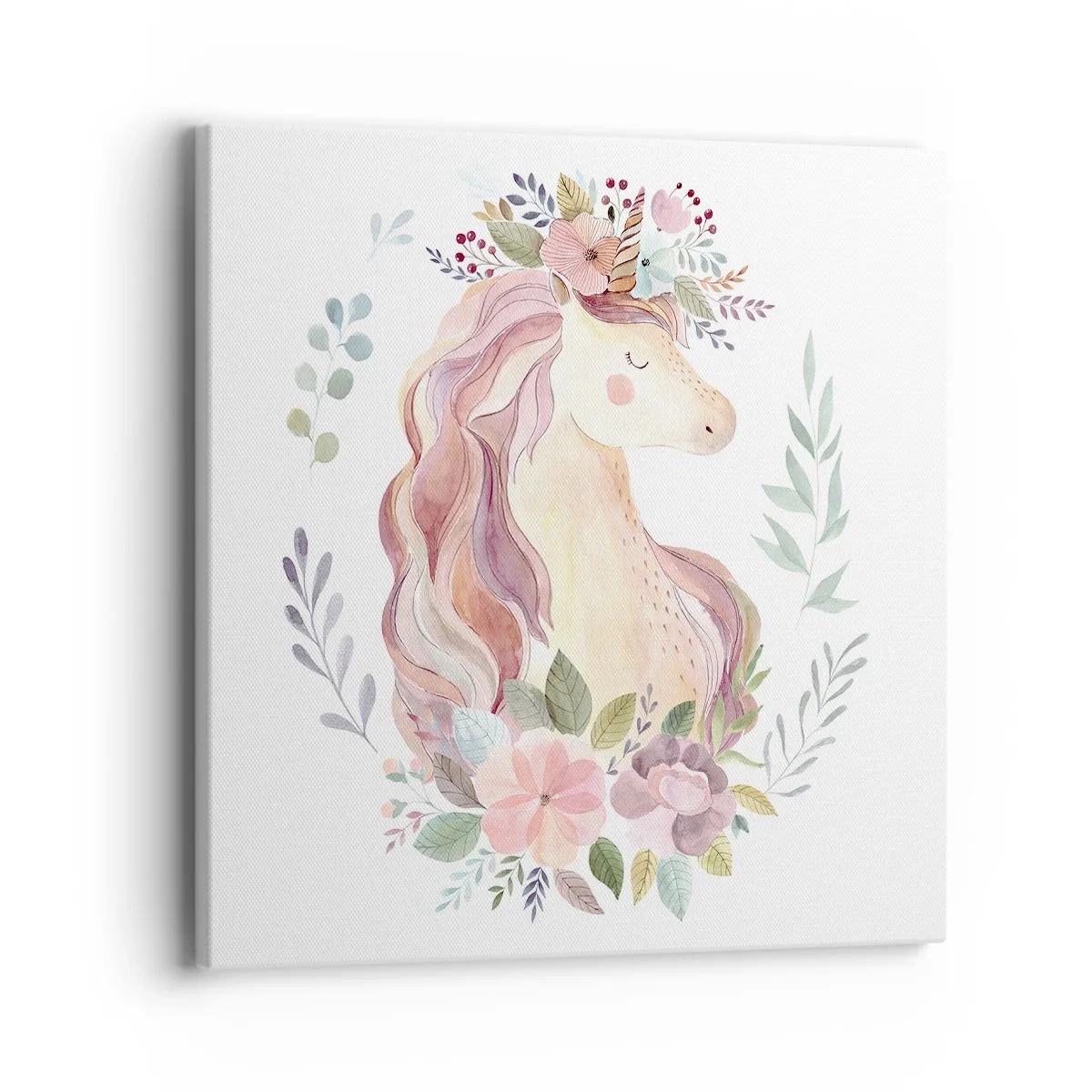 Canvas picture - Invitation to the Fairytale World - 40x40 cm