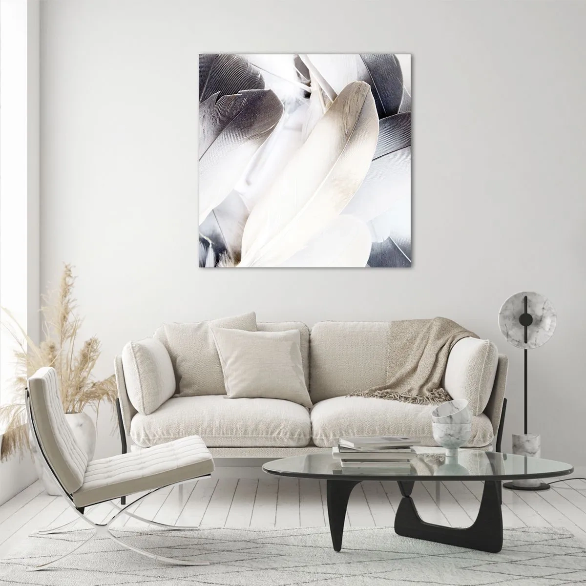 Glass picture - Almost Angelic - 50x50 cm