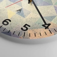 Clock face with numbers