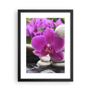 Poster in black frame - You Are Already Resting - 30x40 cm