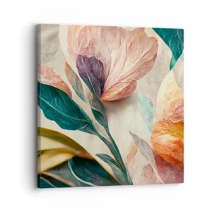 Canvas picture - Flowers of Southern Islands - 30x30 cm