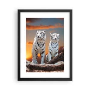 Poster in black frame - Just Like in Narnia - 30x40 cm