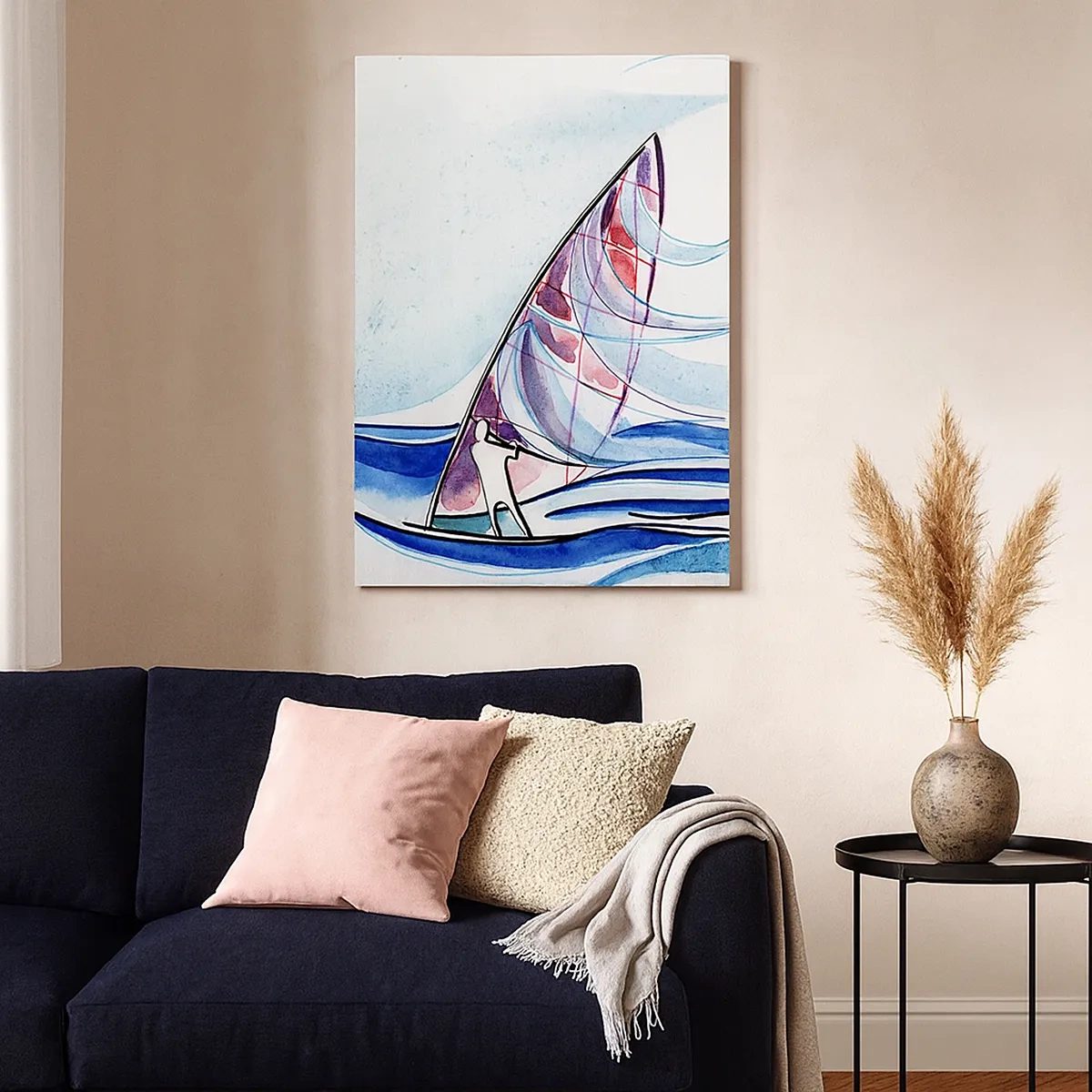 Canvas picture - In the Rhythm of the Waves - 50x70 cm