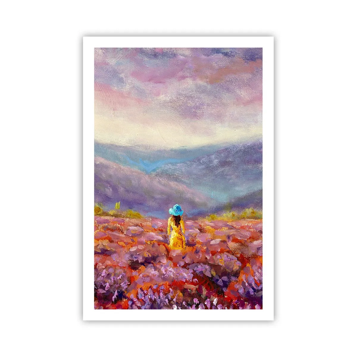 Poster - In Lavendar World - 61x91 cm