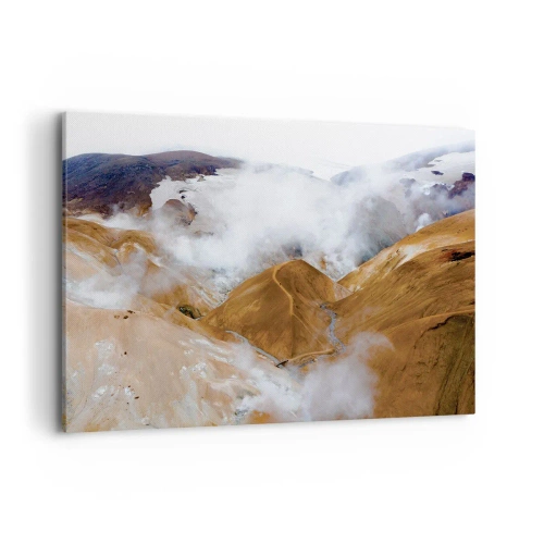 Canvas picture - Severe Beauty of Iceland - 100x70 cm