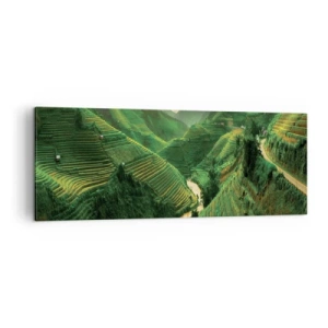 Canvas picture - Vietnamese Valley - 140x50 cm