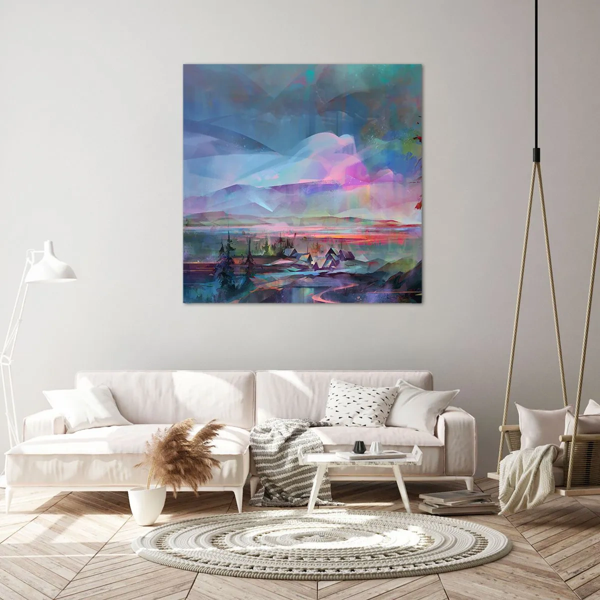 Canvas picture - Under Gentle Sky - 70x70 cm