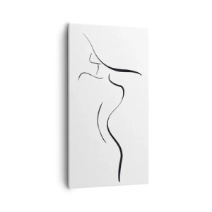 Canvas picture - Elusive Like a Wave - 55x100 cm